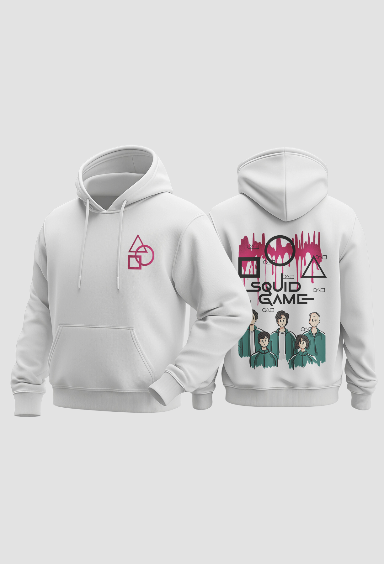 Squid Game Graphic Hoodie