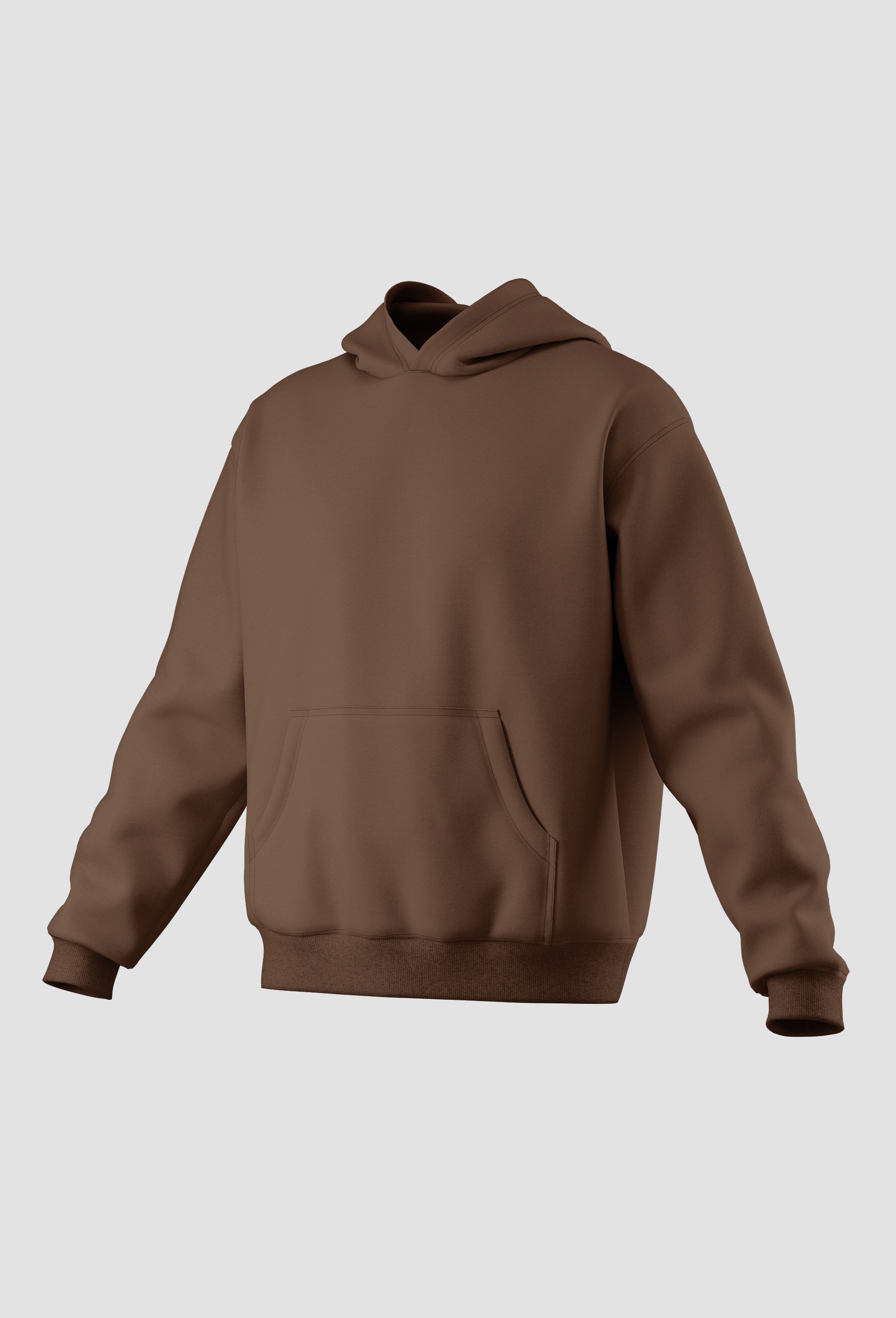 Coffee Loose Fit Hoodie