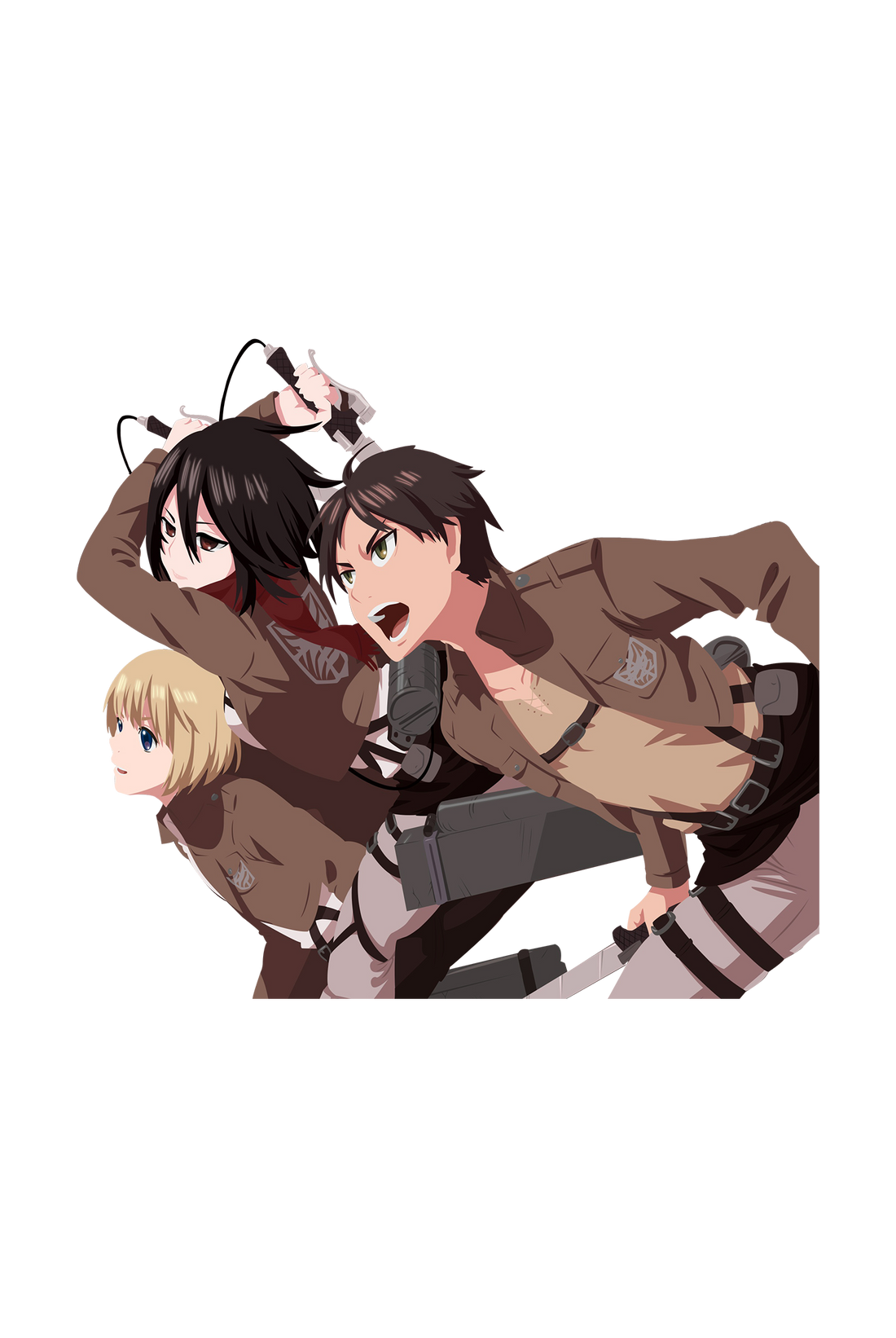 Eren, Mikasa &amp; Armin