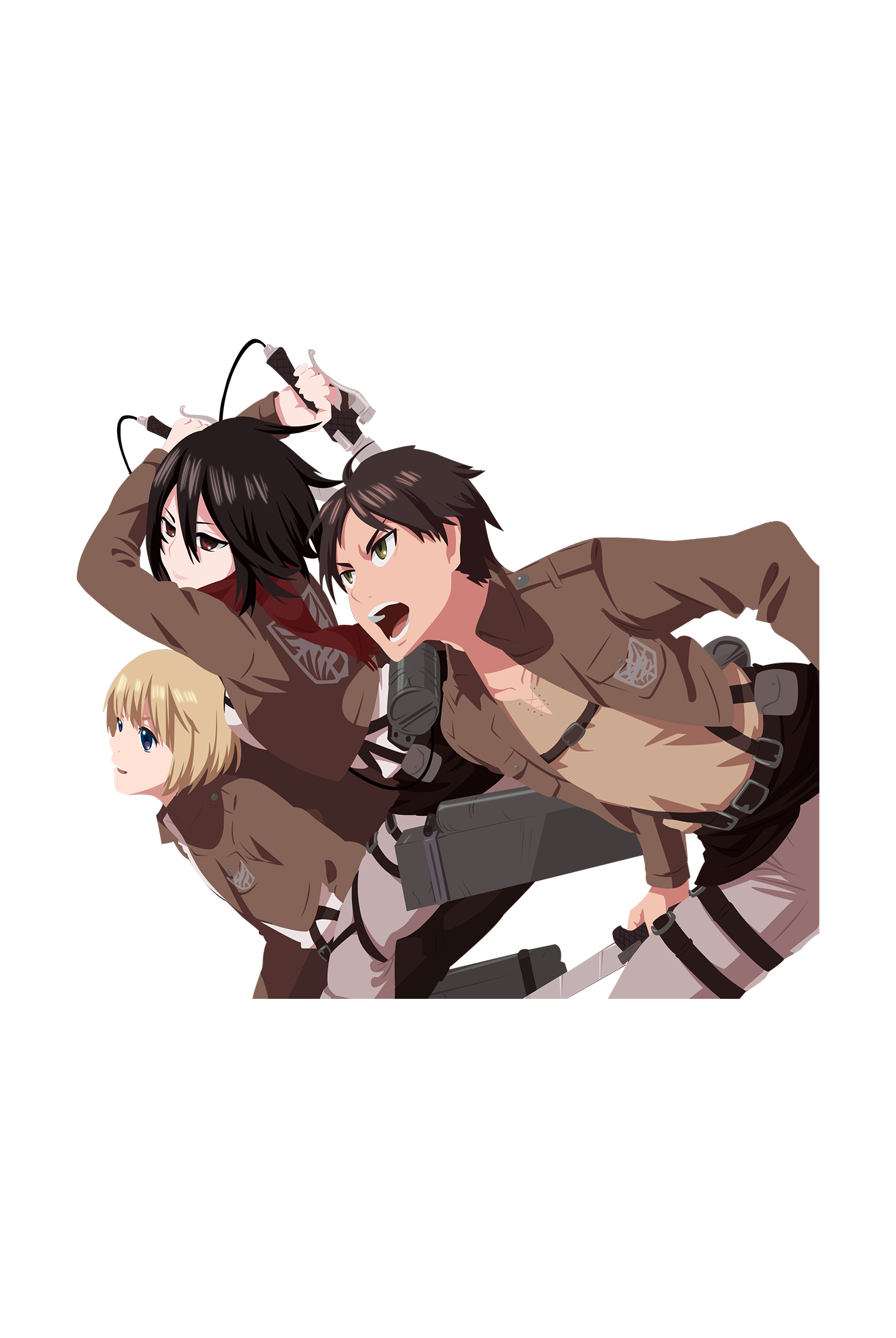 Eren, Mikasa &amp; Armin