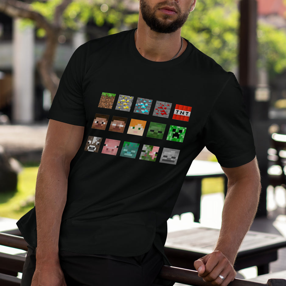 Minecraft Merchandise Collection - T-Shirts, Hoodies & More – Hashwear