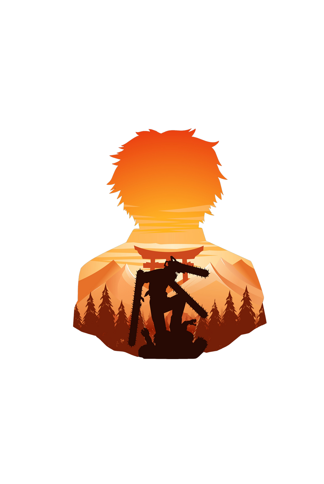 Denji Silhouette