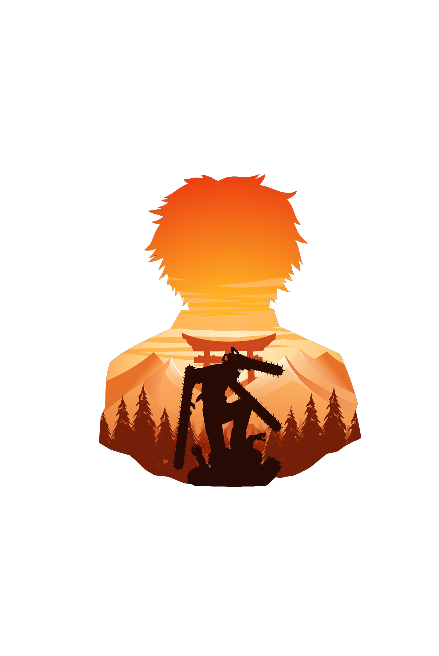 Denji Silhouette