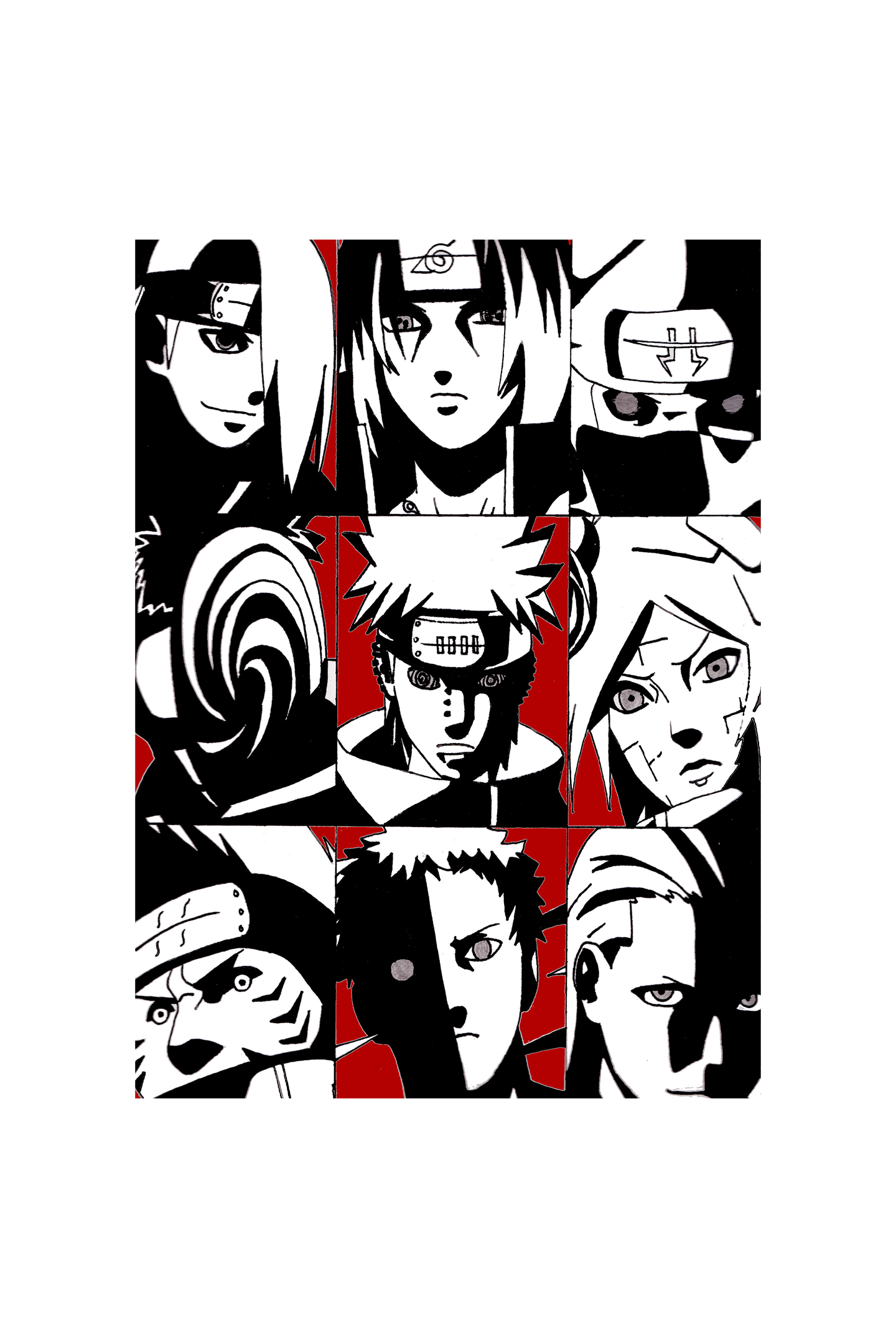 Akatsukis Character Portraits